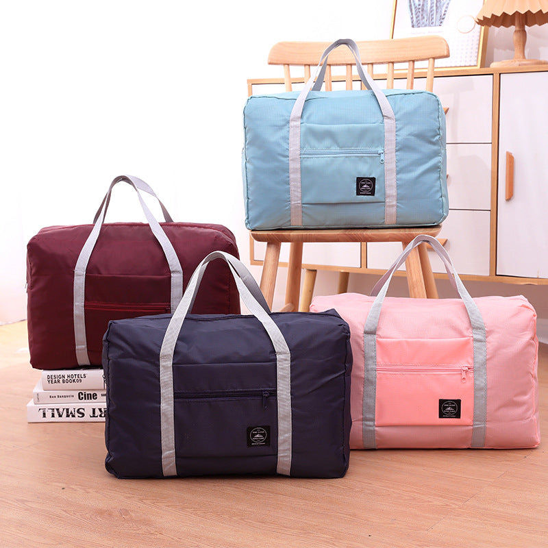 Wind Blows Folding Travel Bag -Random Color