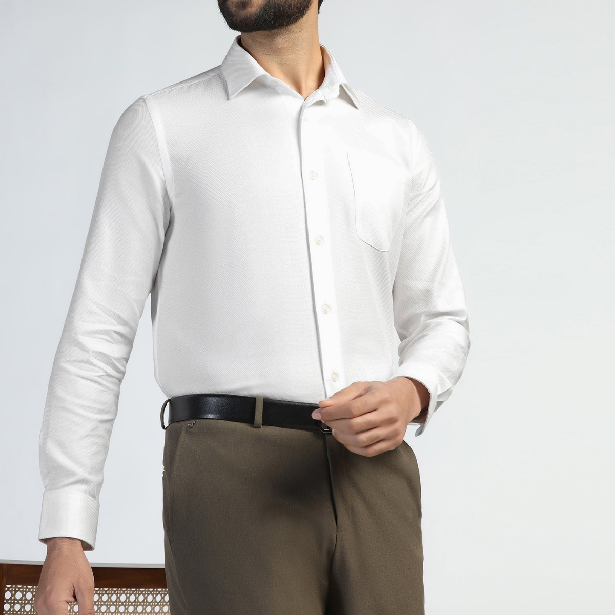 Shirt Happens: 3-Pack Men’s Stylish Formal Shirts – 100% Cotton, Full Sleeves with Pockets (FS-81)