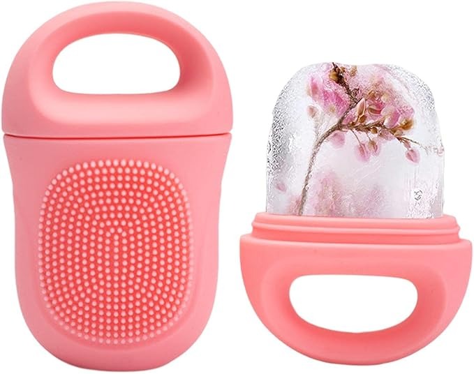 3-in-1 Facial Ice Roller – Cold Therapy Massager for Skin Tightening, Puffiness Relief & Relaxation