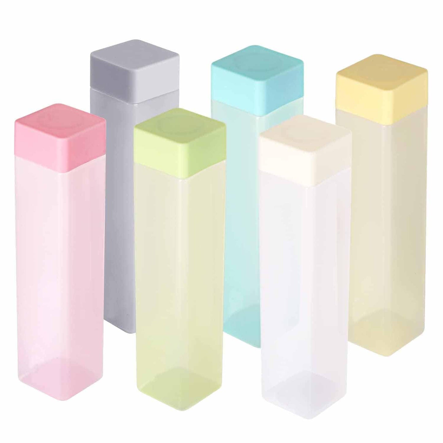 4 Bottle Set : Square Water Bottle (940ml each)