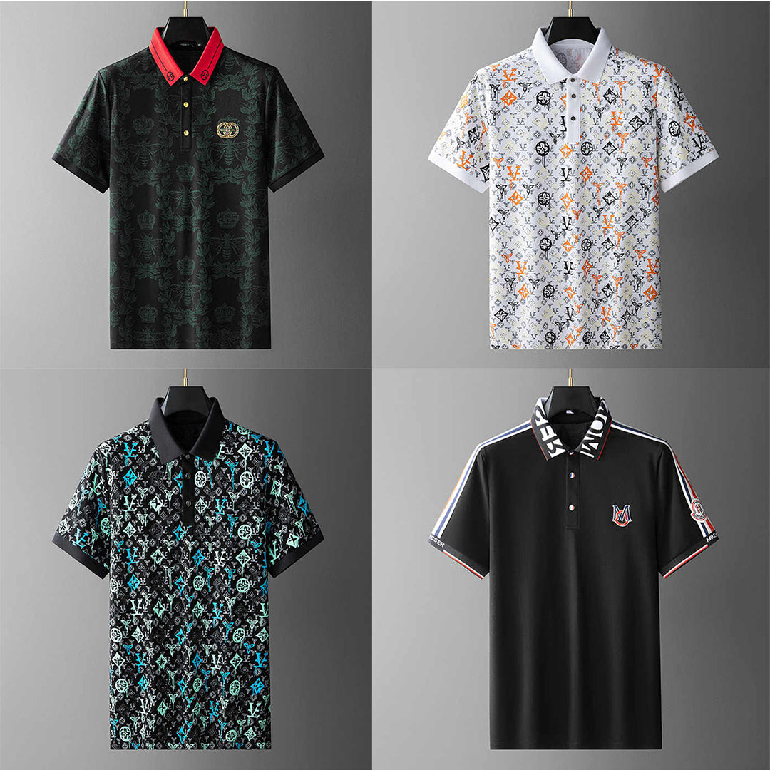 Premium Polo T-shirt ( Pack of 4 )