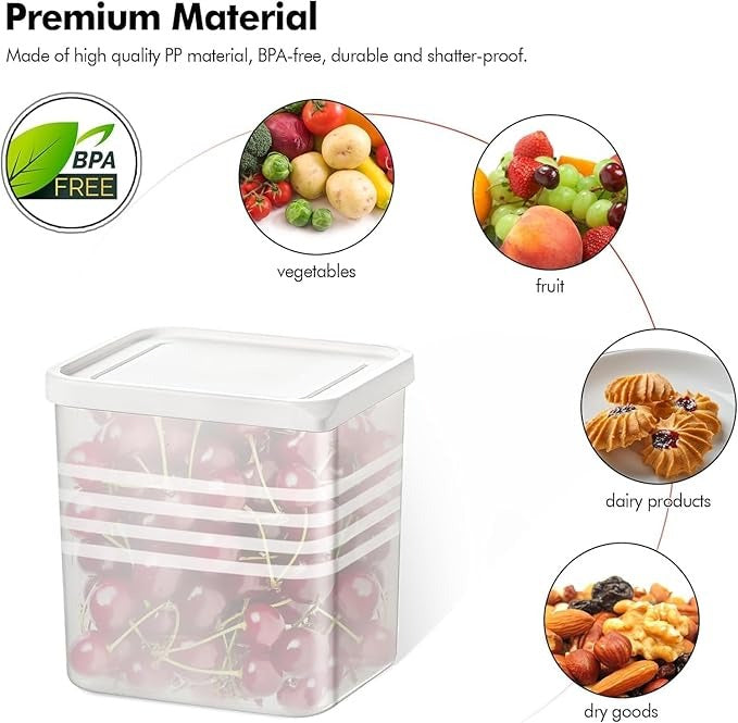 Fridge Storage Boxes (Pack of 6)