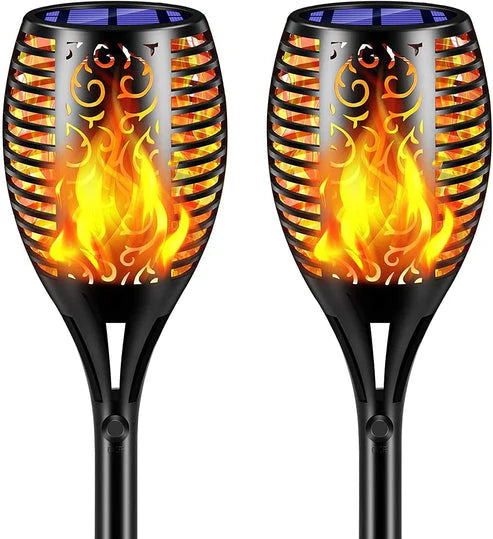 Solar Flame Light – Outdoor Waterproof Flickering Lamp for Garden & Party Decoration