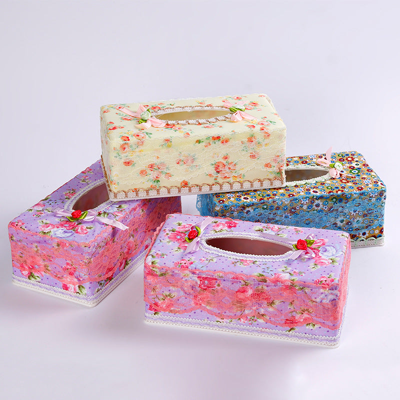 Tissue Box Holder, Napkin Holder Box for Home (Random)