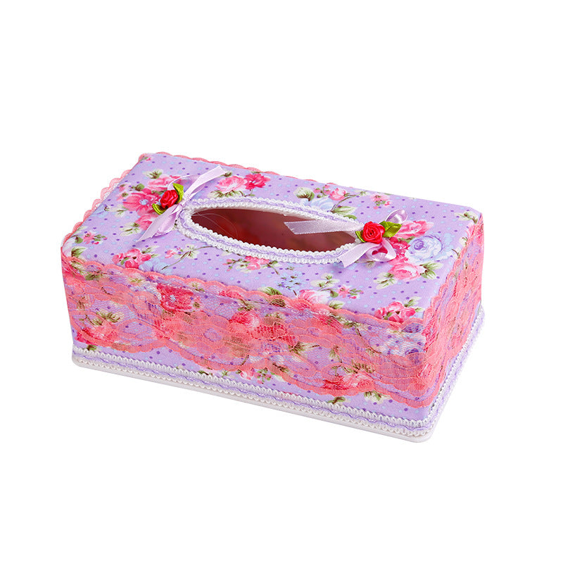 Tissue Box Holder, Napkin Holder Box for Home (Random)