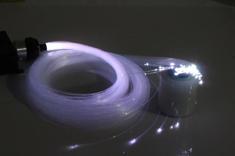 1.0mm X100pcs X 2Meters PMMA plastic fiber optics cable for all kind led light engine driver