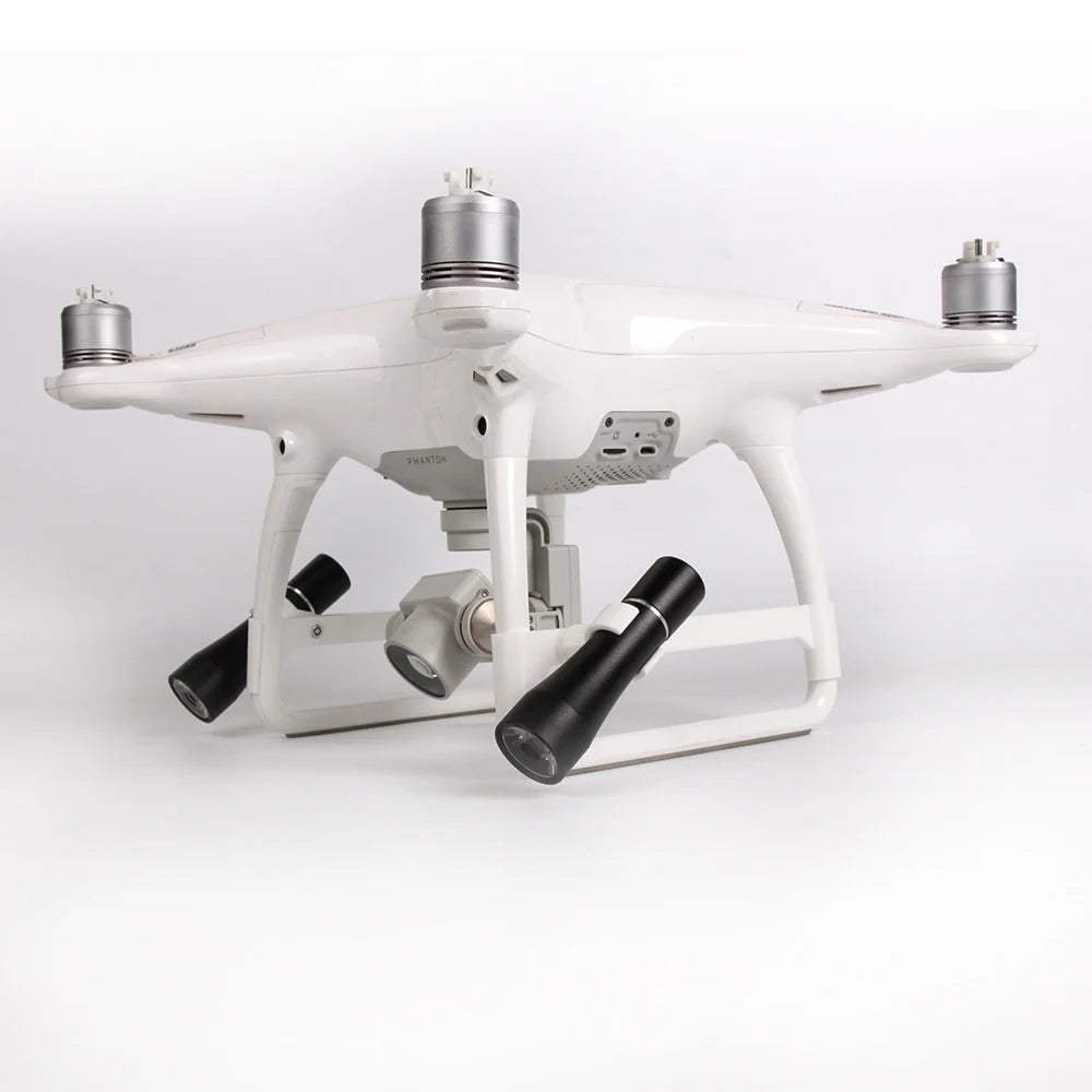 드론 헤드 라이트 전조등 야간 조명, 전면 밝은 LED 조명 스포트라이트 Led DJI 팬텀 4 프로 드론 액세서리