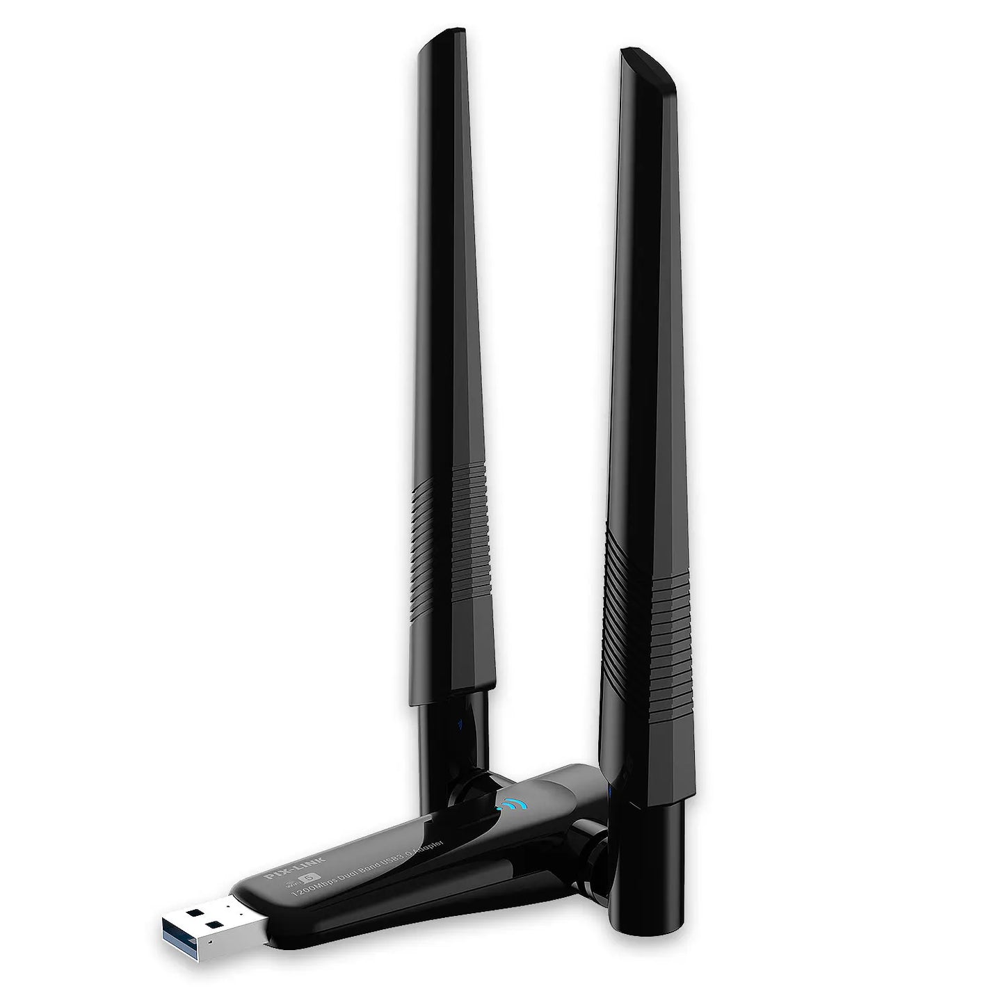 Usb 3.0 repetidor sem fio wifi placa de rede dupla-frequência 5g com sinal de antena que recebe o transmissor sem motorista
