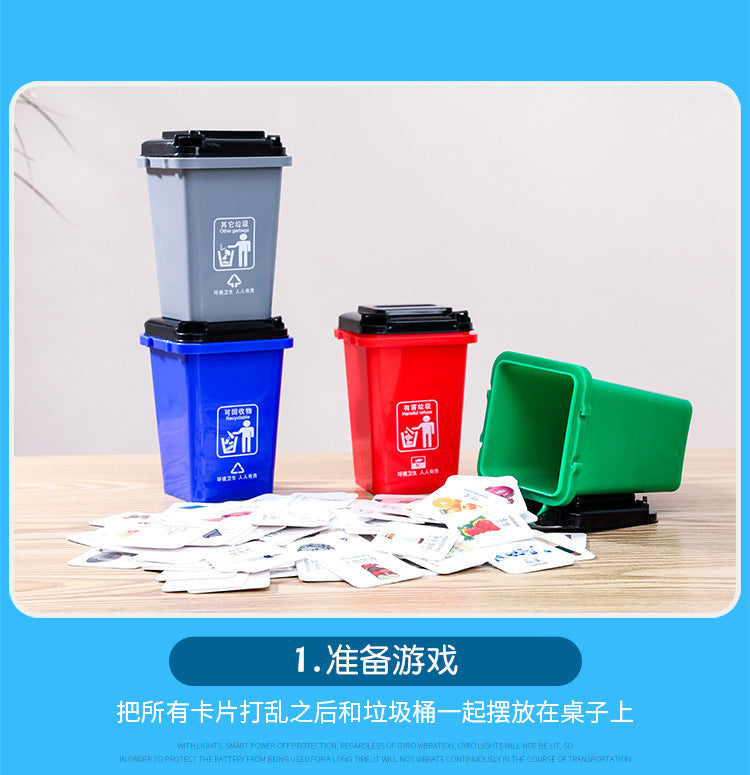 Trash Bin Shaped Desktop Stand