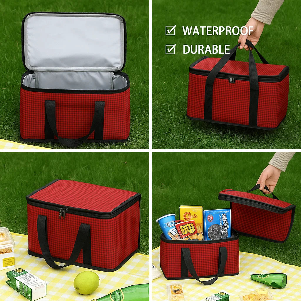 Insulated Picnic Tiffin Food Bag Large Size