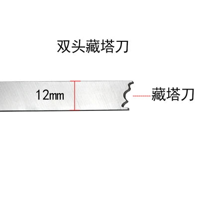 Duplo-headed aço de alta velocidade buda grânulo carro faca/ferramentas para trabalhar madeira/ferramenta torno redondo