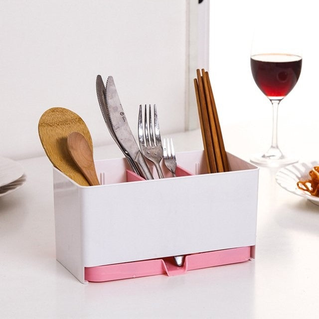 3 Compartment Plastic Drain Rack