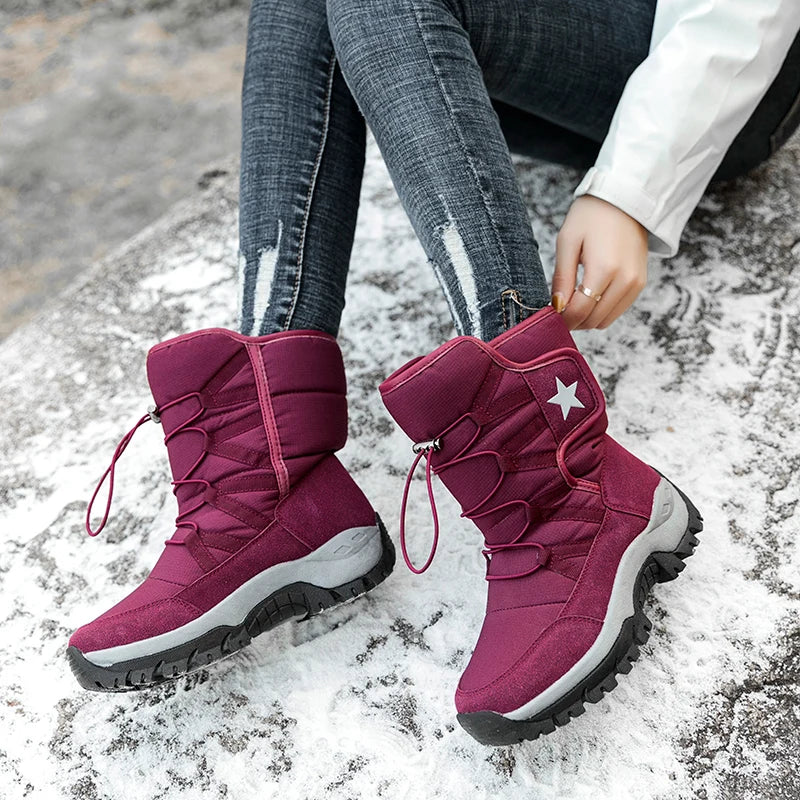 Tactical Military 36~46 Outdoor Mens Women Hiking Winter Ankle Snow High Boots Designer Warm Sport Casual Shoes for Men Sneakers