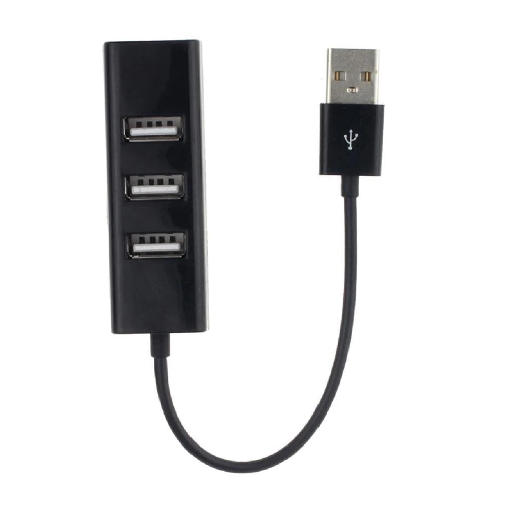 USB HUB 4 Port Aluminium High Speed USB 2,0 Multi Hub Kabel Splitter für iMac MacBooks PC Laptops Adapter