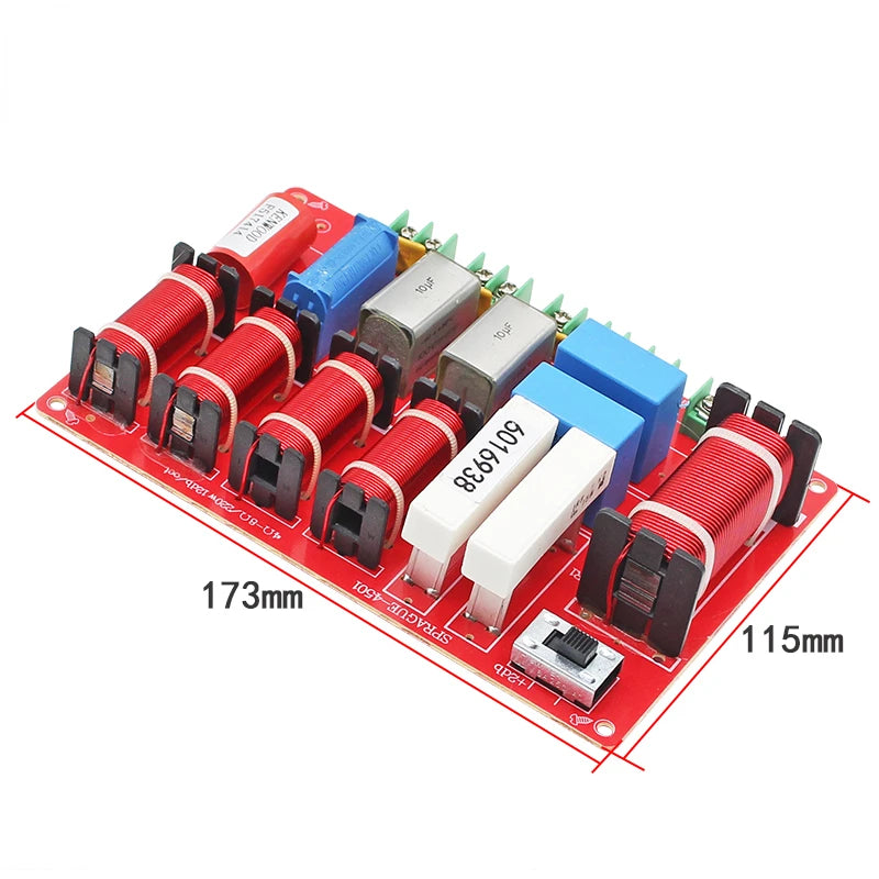 Sotamia speaker crossover um triplo dois midrange um baixo de quatro vias divisor de frequência ktv stage car home audio crossover board