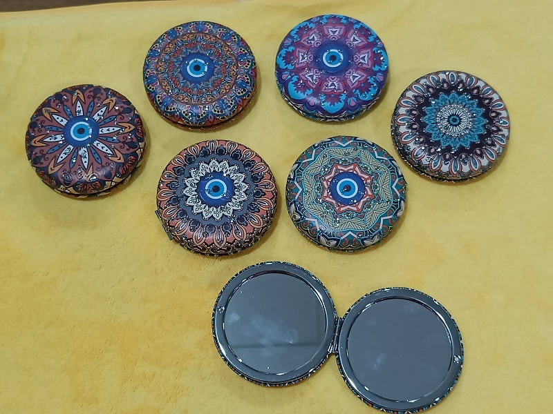 Round Shape National Wind Mirror