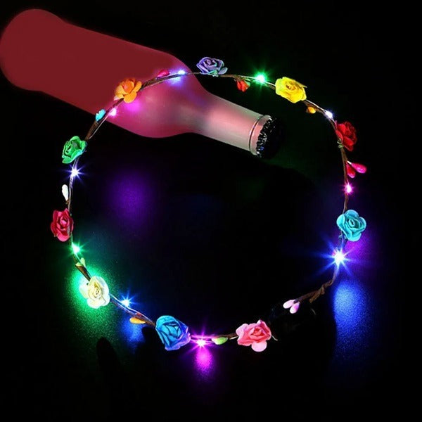Flower LED Light Tiara (Small)