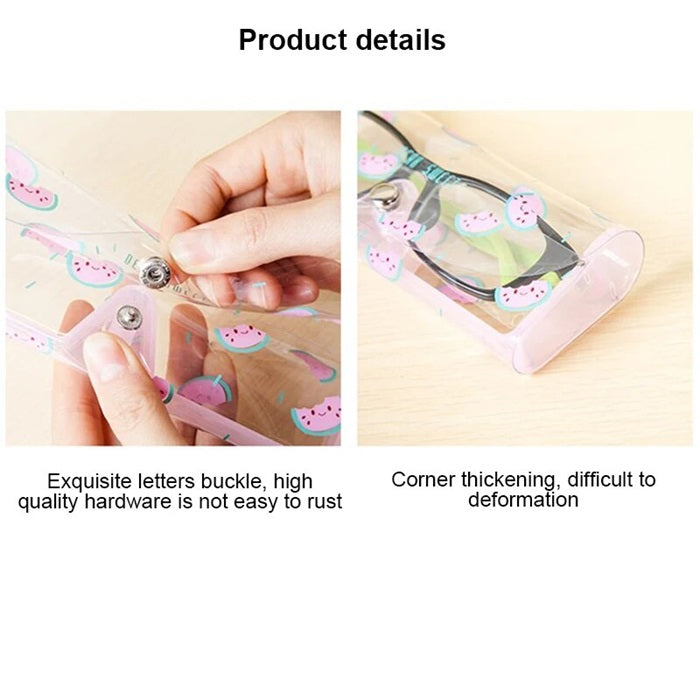 Transparent PVC Eye Glasses Box
