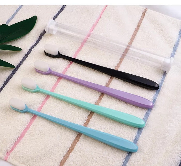 Nano Bristles Ultra Soft Toothbrush (Random Color)