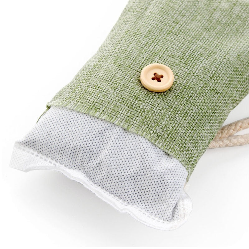 Car Bamboo Charcoal Air Freshener Bag (Random)