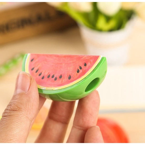 Fruit Shape Pencil Sharpener (Pack of 4 Pcs), Sharpener for Kids Fruit Shape Sharpener for Girls (6 pcs)