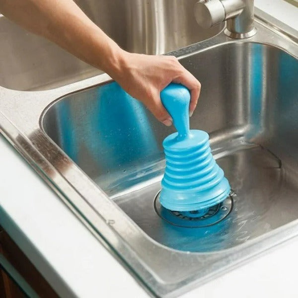 Kitchen Sink Drain Cleaner Plunger