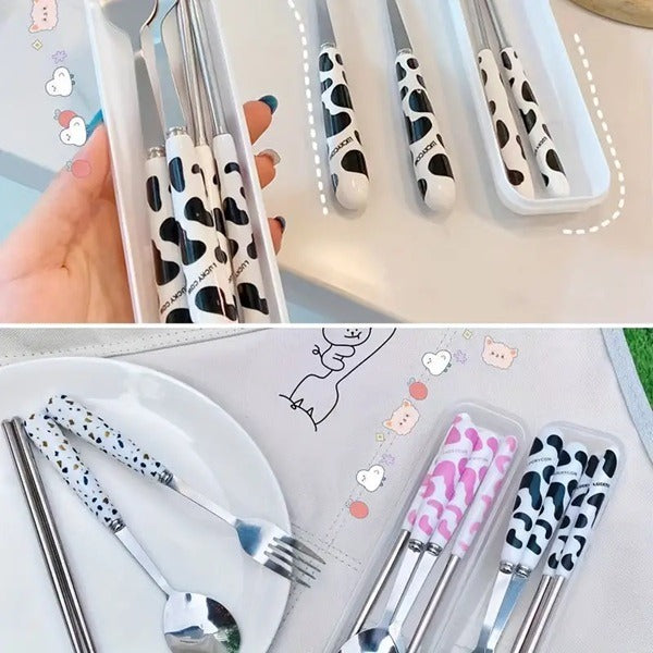 Random Print Premium Tableware Set