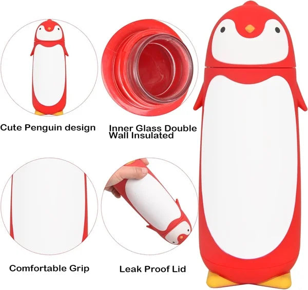 300ml Penguin Shape Water Bottle