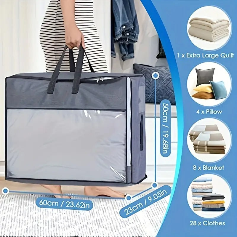 Flat Blanket Pillow Cloth Storage Bag (1 Pcs)