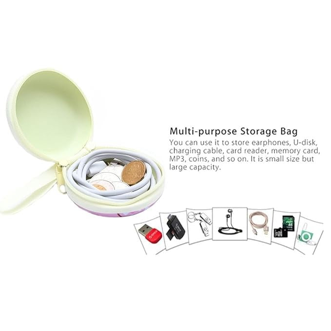 1 pcs Earphone Case (Random Prints)