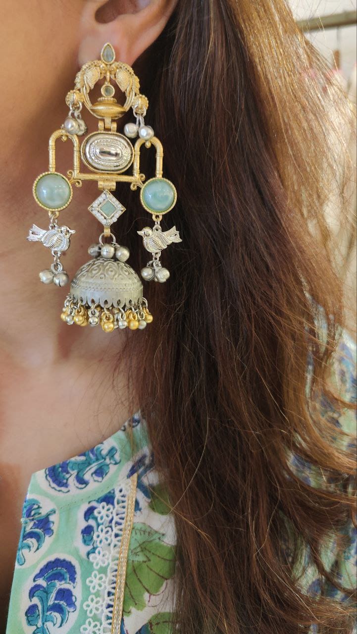 Blue Green Farshi Set