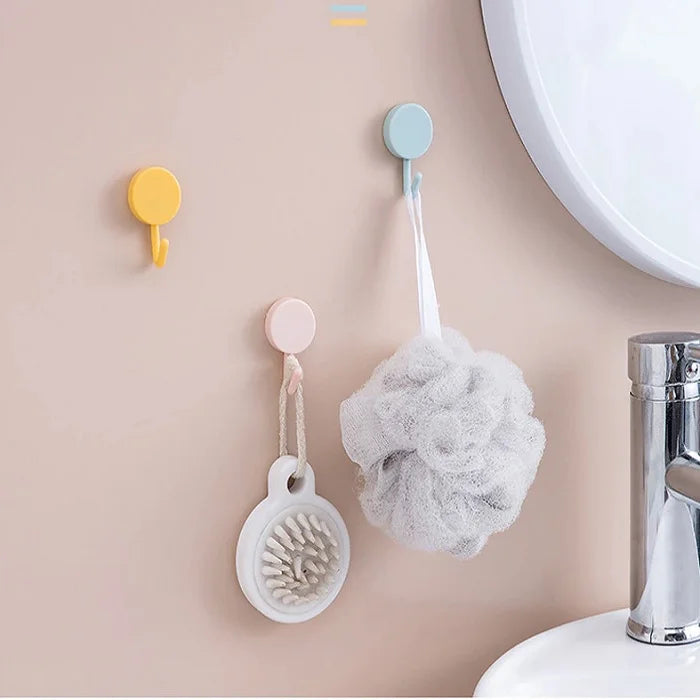 10 Pcs Multi Color Round Hook