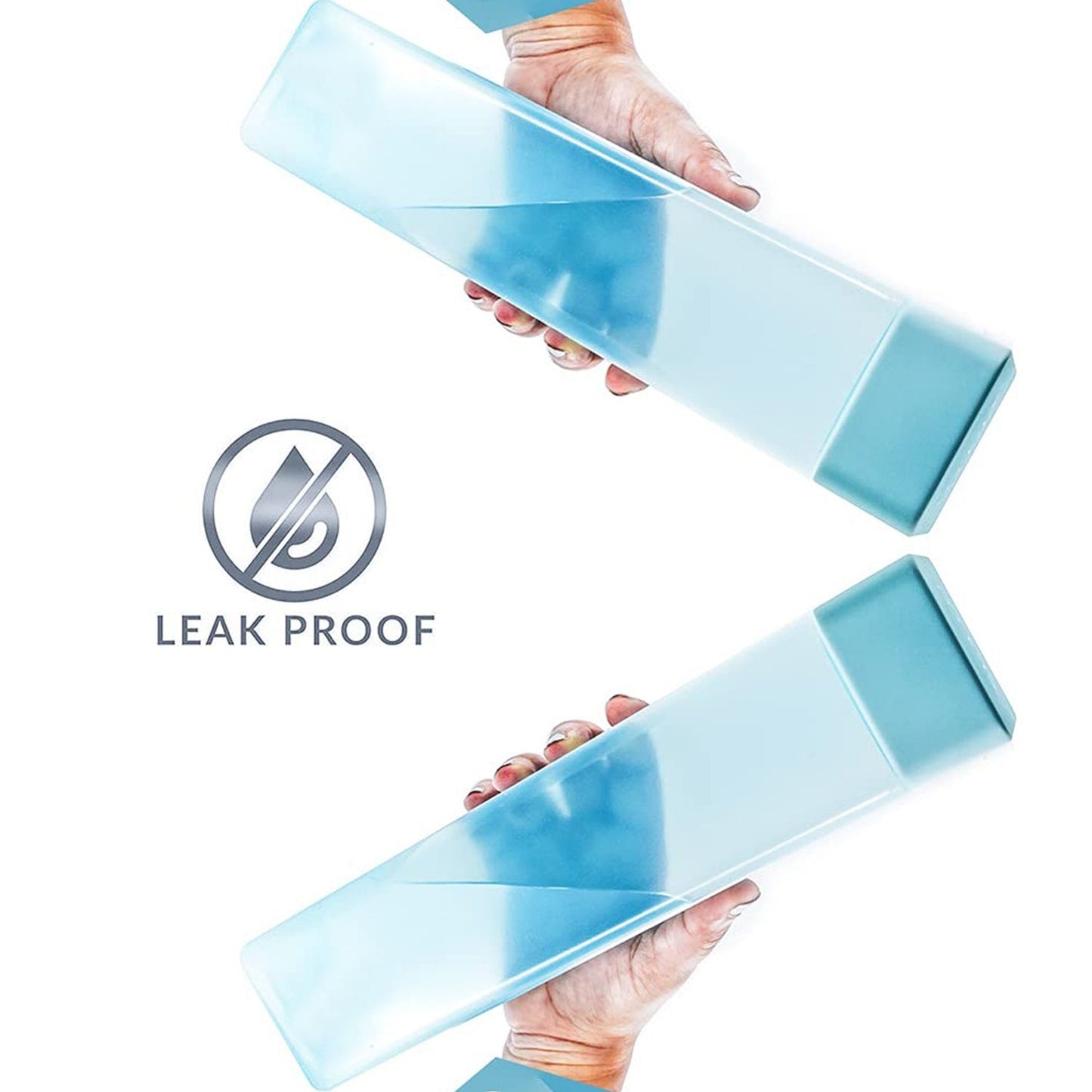 4 Bottle Set : Square Water Bottle (940ml each)