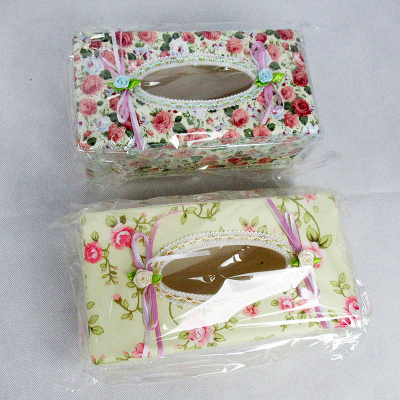 Tissue Box Holder, Napkin Holder Box for Home (Random)