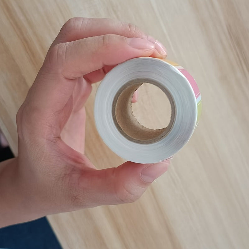 500 Color Label Stickers, suitable for all kinds of label stickers, for office and school supplies classification and marking, handwritten name tags