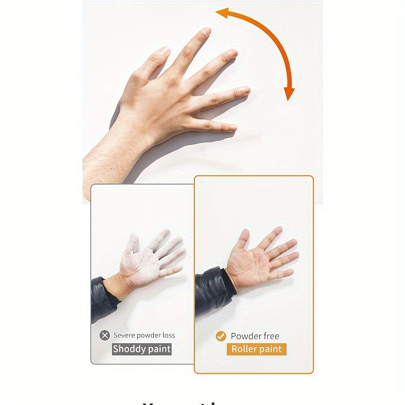 Water-Based Wall Paint - White Home Interior Wall Restoration Paint - 500g