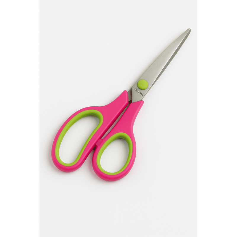 Craft Scissors – Sharp Stainless Steel for Home, School & Office (Random Color)