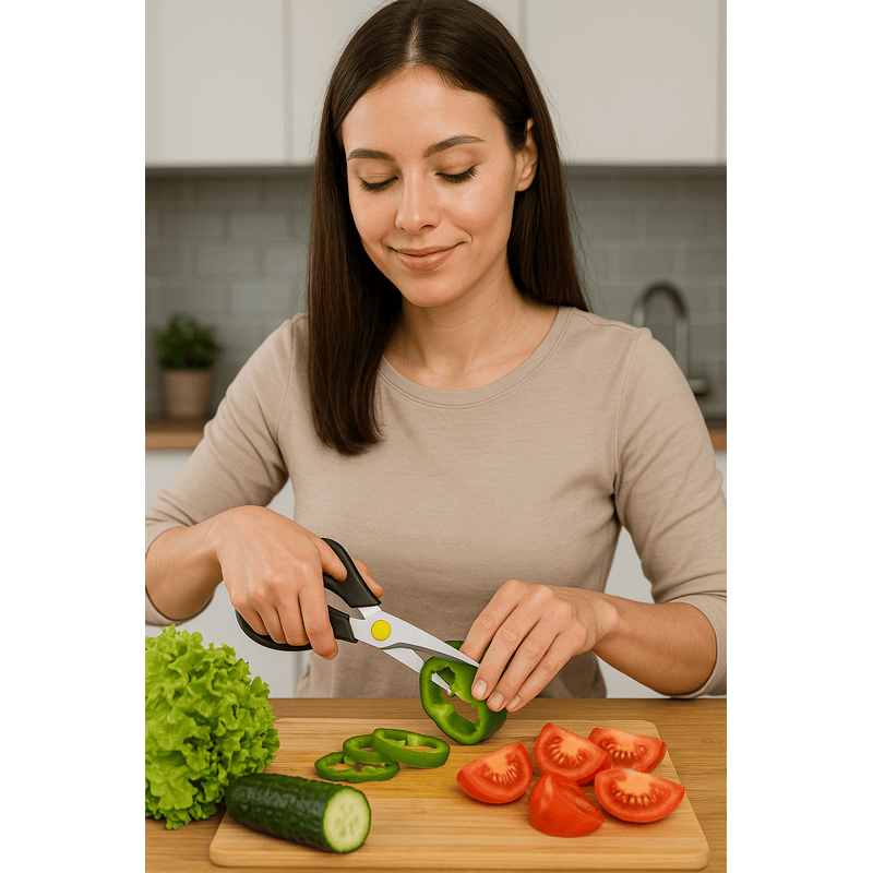 Ajani Multi-Use Scissor – Kitchen, Office, and Home Tool with Sharp Steel Blades