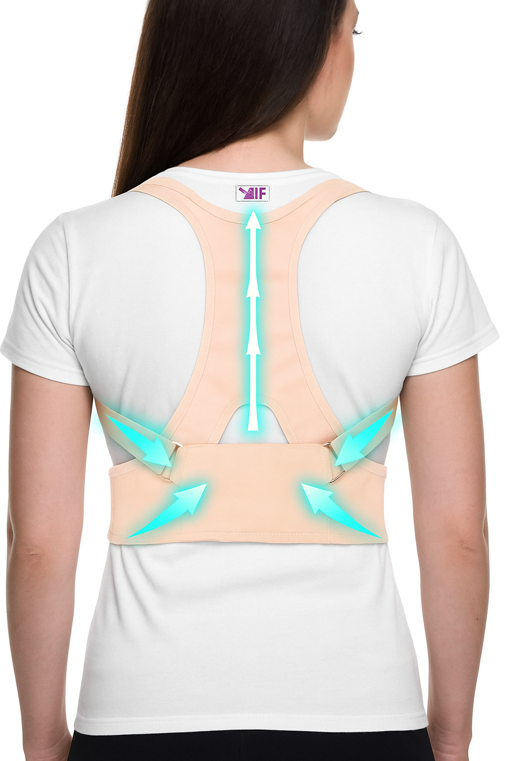 1 Pc Back Support Posture Corrector belt (XL)