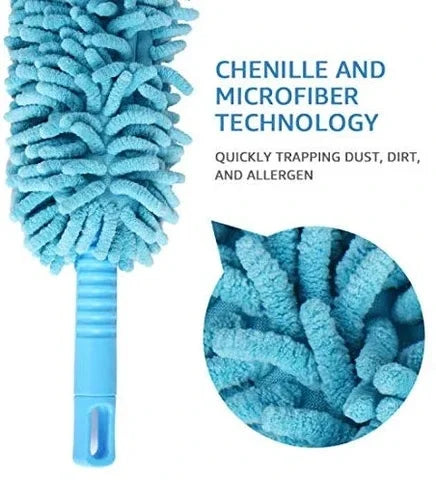 Handheld Microfiber Flex Duster Random Colour