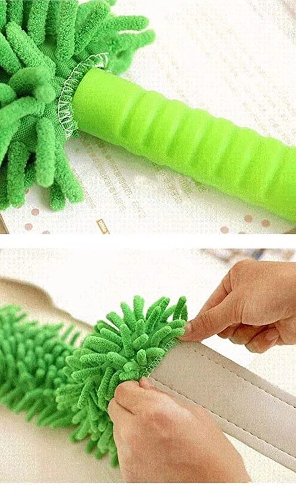 Handheld Microfiber Flex Duster Random Colour