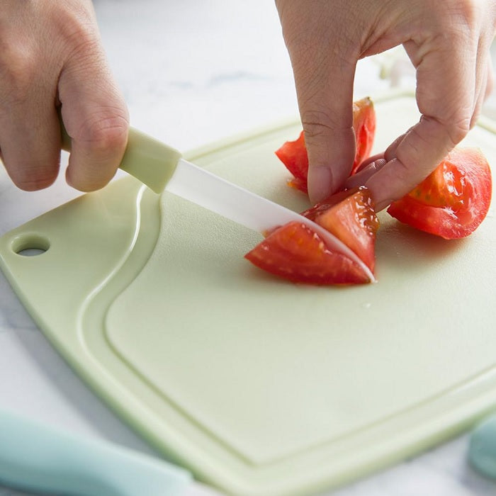 3 in 1 Chopping Board, Knife & Peeler Set