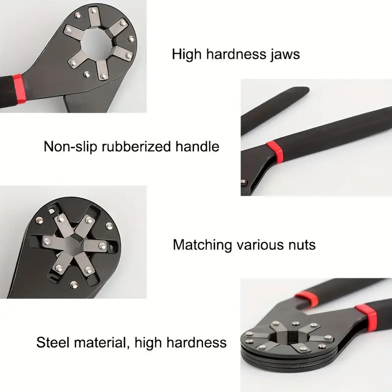 6 Inch Adjustable Wrench Tool