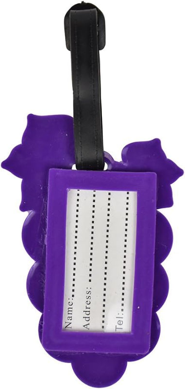 Cute Fruit Luggage Tag – Fun Travel ID Tag for Suitcases & Bags (Random Fruit)