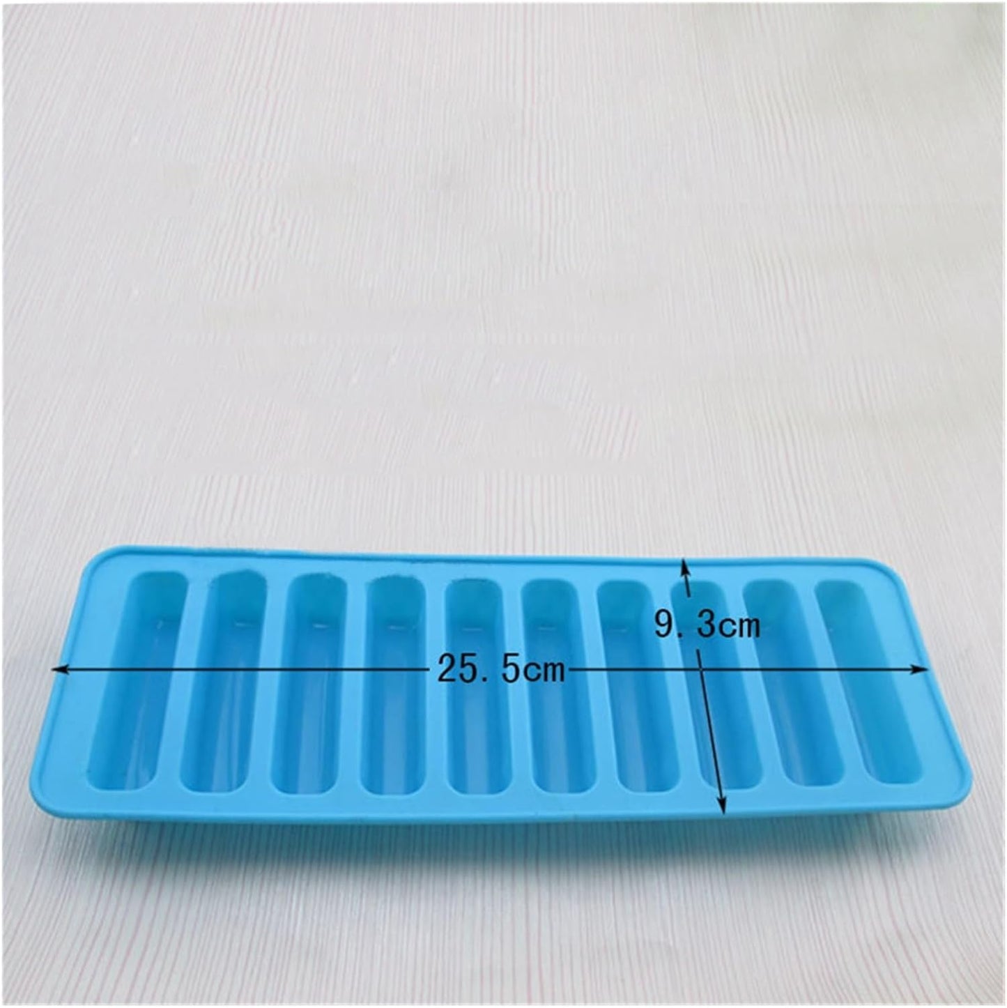 1 Pc - 10 Grid Silicone Bottle Ice Stick Tray