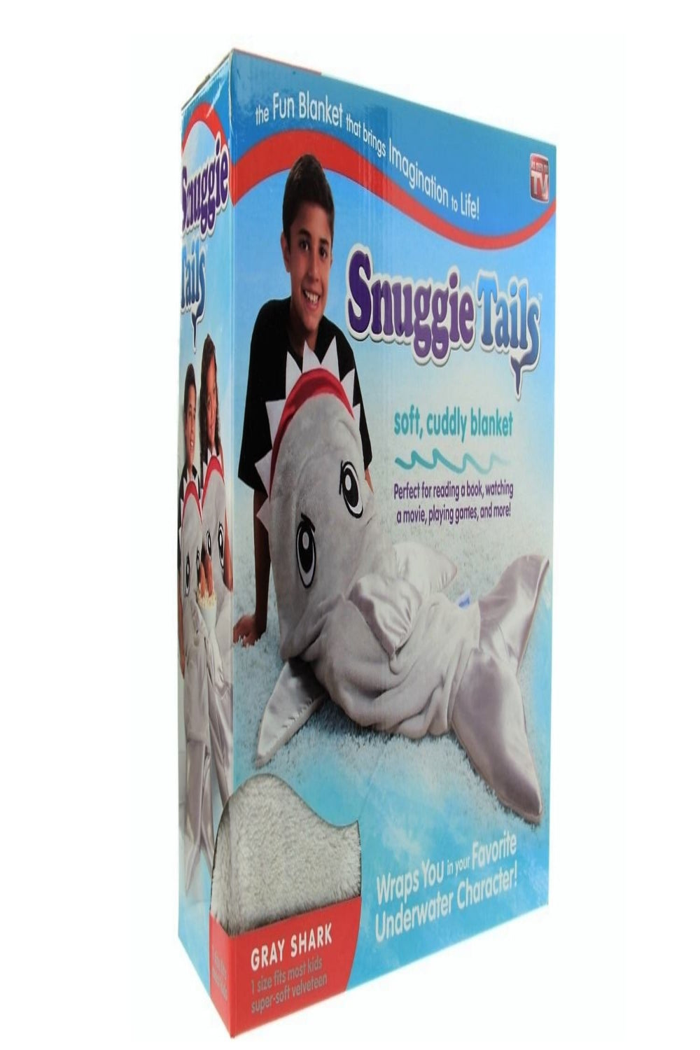 SHARK- Tails Comfy Cozy Super Soft Blanket for Kids