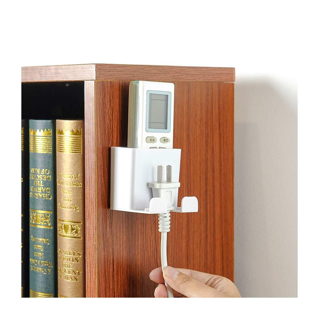 Wall Mountable Remote & Mobile Holder, Self-Adhesive Phone Charging Stand Wall Mount Mobile Holder for Home, Office, Kitchen