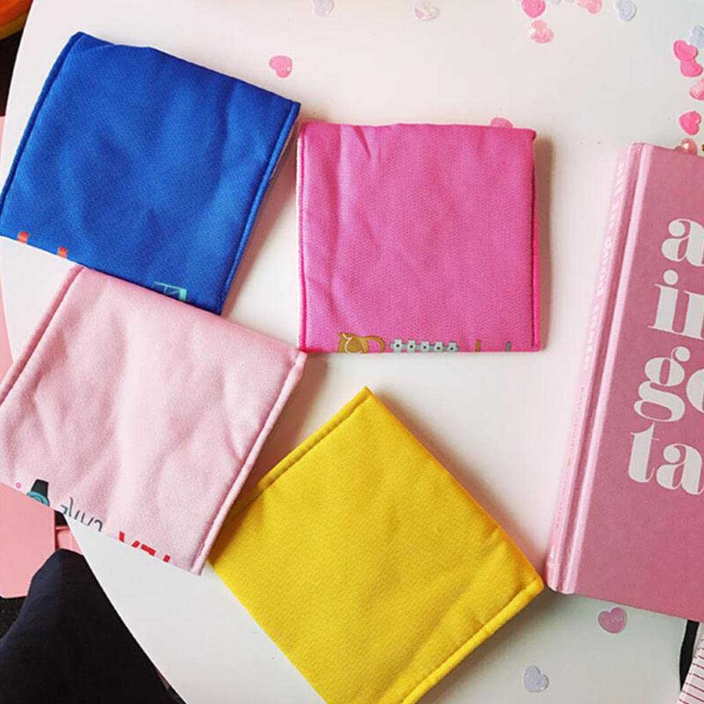 Cotton Sanitary Pouch Organiser (Random Color)