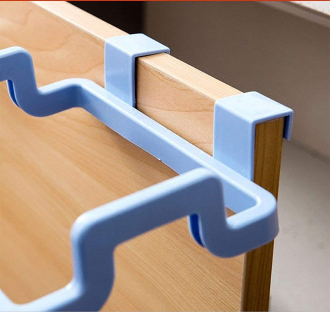 Garbage Bag Napkin Hanger, Kitchen Plastic Garbage Bag Holder, Dustbin, Towel Rack, Bathroom, Office, Schools - 1pc (Only Hanger)