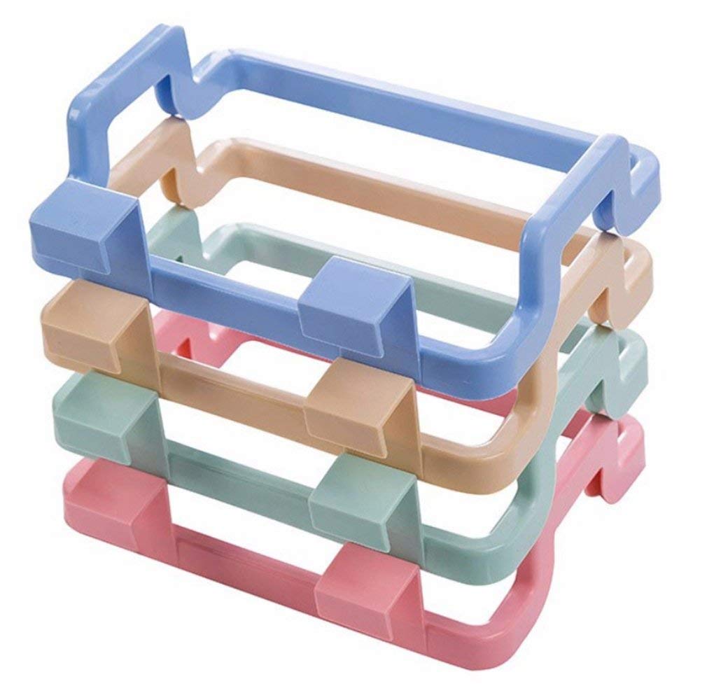 Garbage Bag Napkin Hanger, Kitchen Plastic Garbage Bag Holder, Dustbin, Towel Rack, Bathroom, Office, Schools - 1pc (Only Hanger)